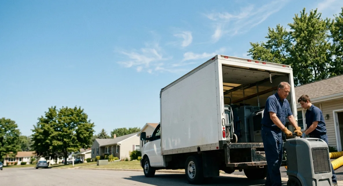 Water Damage Cleanup in Hampton, IA near me